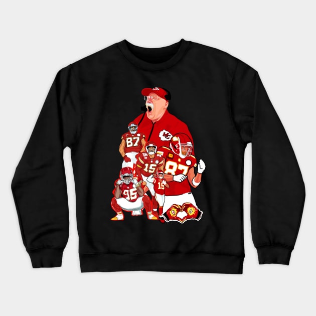 Kansas city chiefs Crewneck Sweatshirt by Mic jr